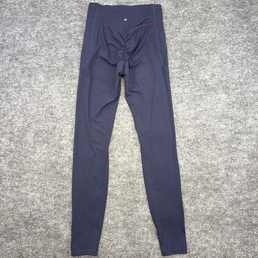 Halara butt lifting leggings women's small blue active workout gym sexy NWOT